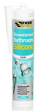 EVER BUILD SHOWERPROOF BATHROOM SILK CLEAR 290ML