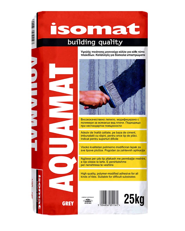 ISOMAT AQUAMAT GREY 25KG