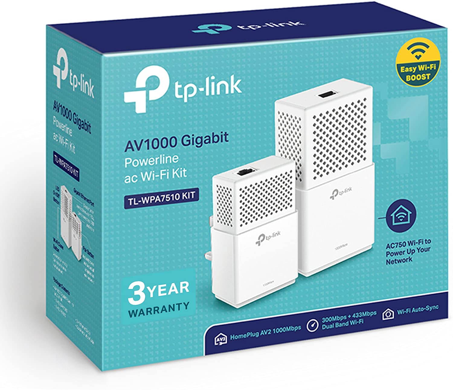 TP-LINK POWERLINE WIFI 1000MBP