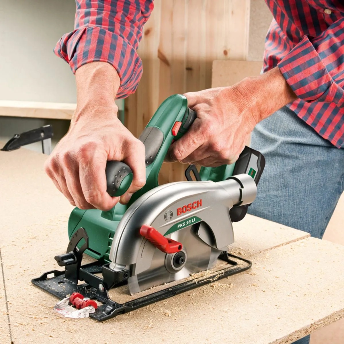 BOSCH PKS 18 LI SOLO CIRCULAR SAW 18V - NO BATTERY INCLUDED