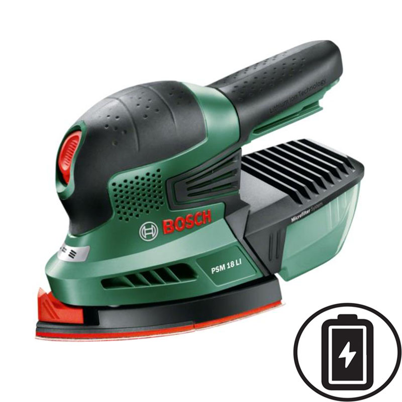 BOSCH PSM 18 LI SOLO SANDER 18V - NO BATTERY INCLUDED