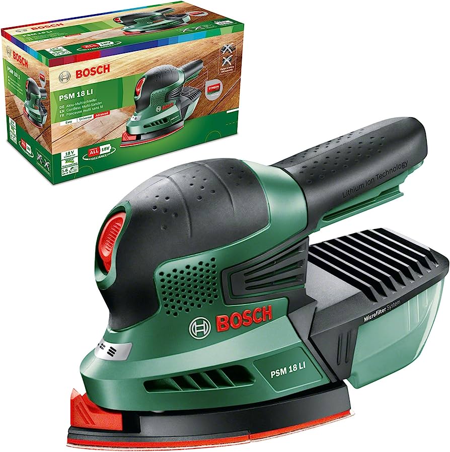 BOSCH PSM 18 LI SOLO SANDER 18V - NO BATTERY INCLUDED