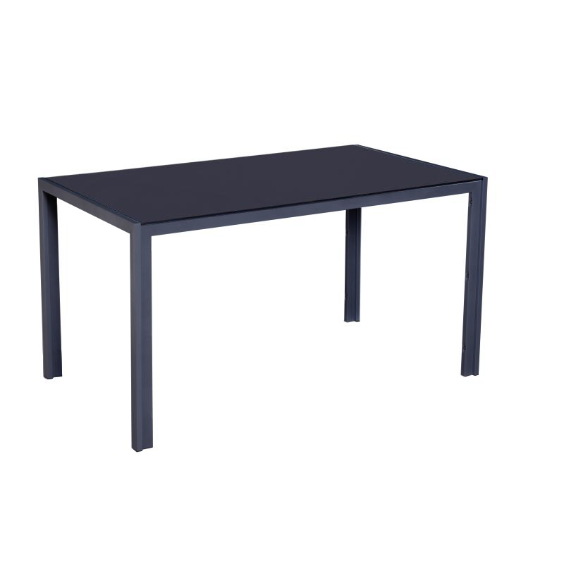 ARIS DINING TABLE 140X80X75CM BLACK