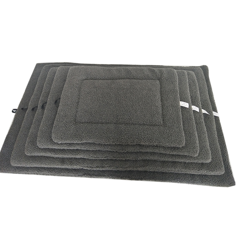 SHC PET CUSHION PAD FLEECE 124X76CM GREY