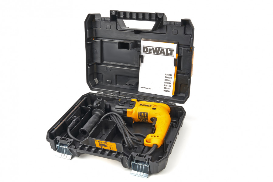 DEWALT D25033K-QS SDS+ HAMMER DRILL 2KG 3 MODE 22MM 710W