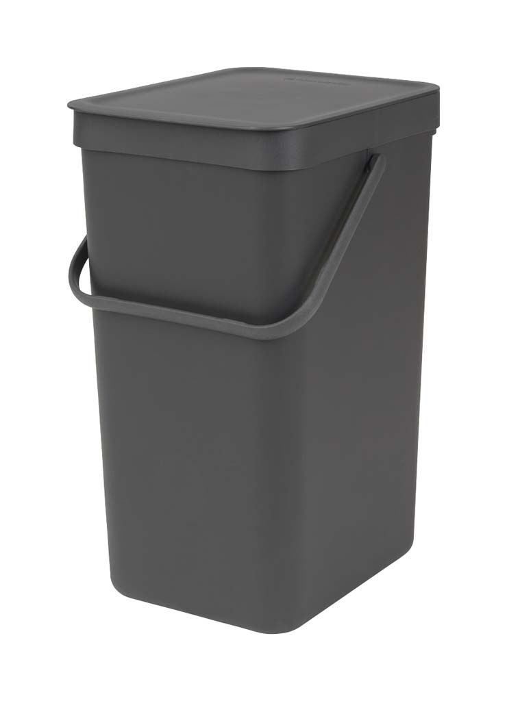 BRABANTIA SORT & GO WASTE BIN 16L GREY