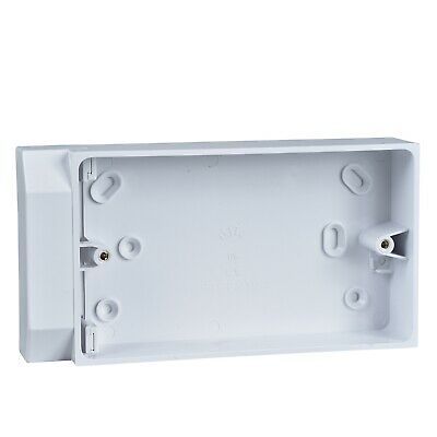 MASTERPLUG  2 GANG BOX FOR TRUNKING