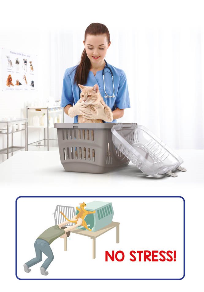 GEORPLAST PET CARRIER TOP OPENING