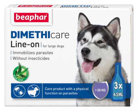 BEAPHAR FLEA&TICK DIMETHICARE L DOG X3