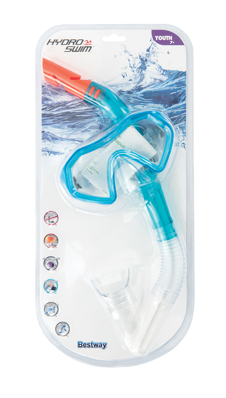 BESTWAY 24025 MASK SNORKEL SET AGE 7+