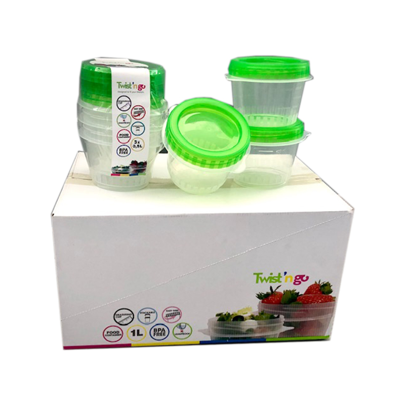 ΦΑΓΗΤΟΔΟΧΕΙΟ TWIST'N GO 0,5LT (3PCS)