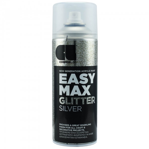 COSMOSLAC EMS GLITTER SILVER 400ML