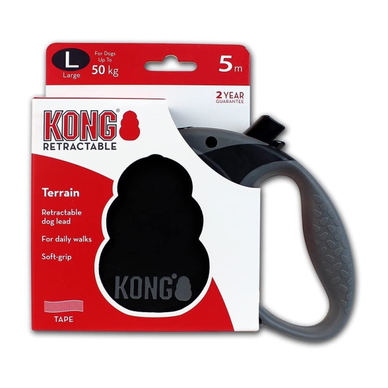 KONG LEASH TER 5M 50KG L BK