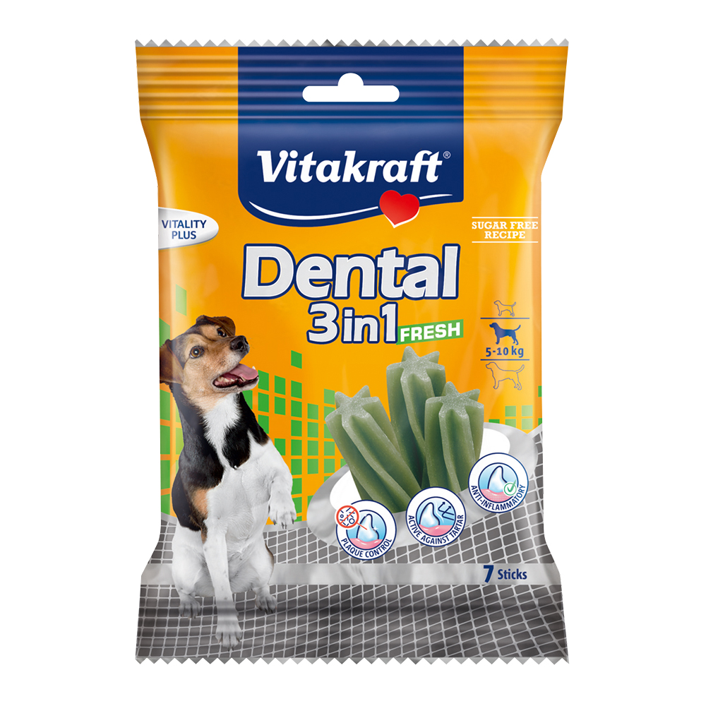 VITAKRAFT DENTAL FRESH 3IN1 SMALL