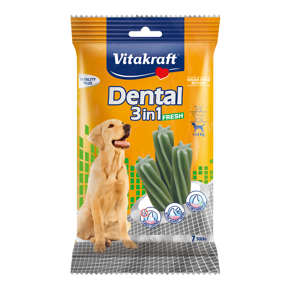 VITAKRAFT DENTAL FRESH 3IN1 MEDIUM