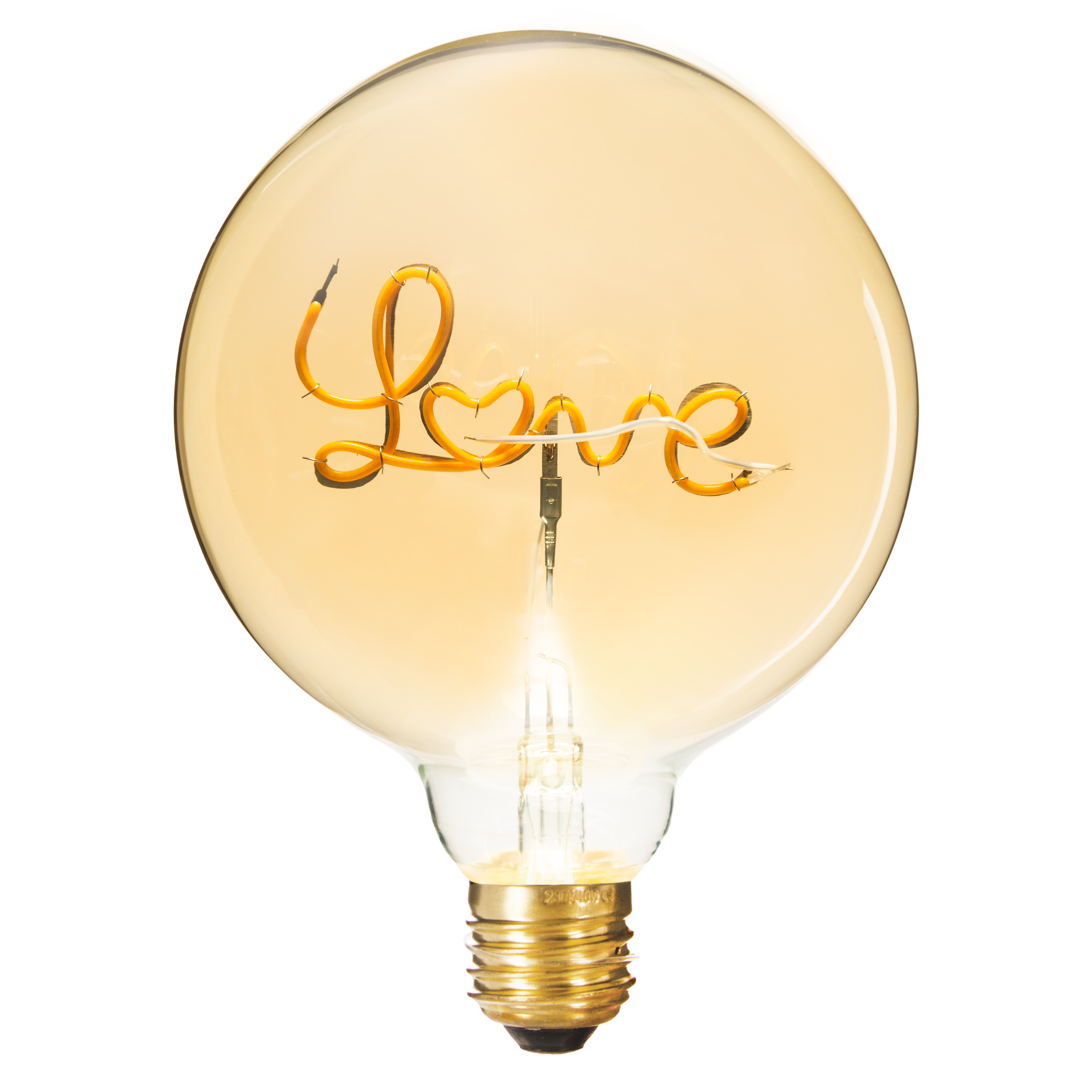 JJA LED 2W 'LOVE' DECORATIVE BULB E27 G125 100LM 2200K