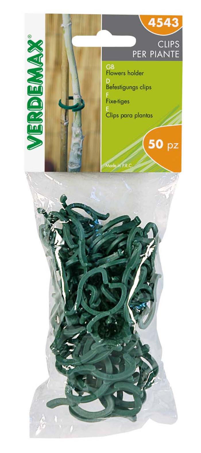 VERDEMAX CLIPS FOR PLANTS 50PCS