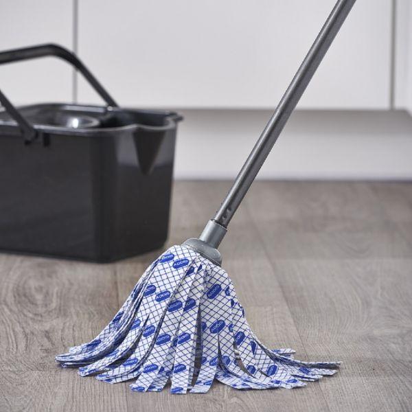 CLOTH MOP REFILL BLUE & WHITE