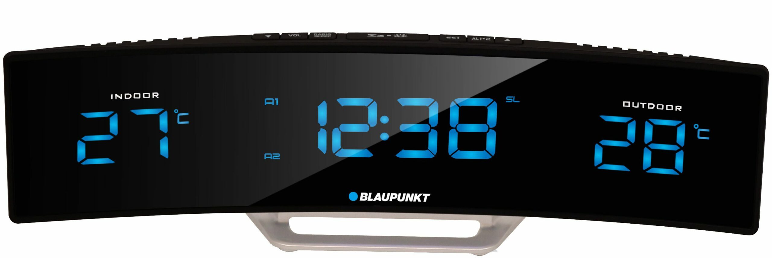 BLAUPUNKT CR12BK ΡΑΔΙΟΦΩΝΟ ΡΟΛΟΙ ΜΕ ΕΣΩΤΕΡΙΚΗ ΚΑΙ ΕΞΩΤΕΡΙΚΗ ΘΕΡΜΟΚΡΑΣΙΑ