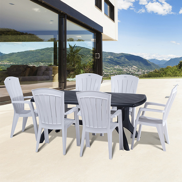 KETER SANTORINI OUTDOOR CHAIR 65X61X99CM - WHITE