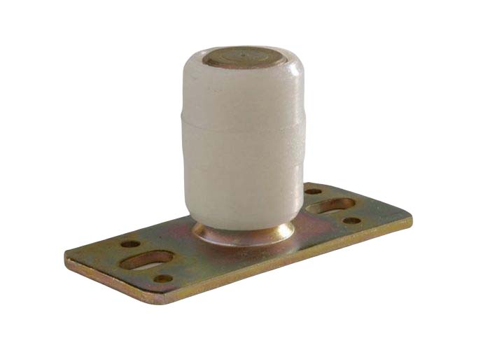 DELTA FLOOR NYLON GUIDE 30X40MM WHITE