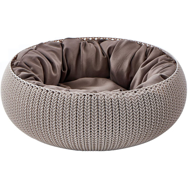 KETER CURVER COZY PET NEST CAPUCCINO