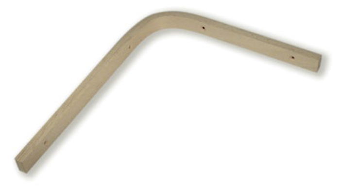 BENDED WOOD BRACKET 25CM X 20CM