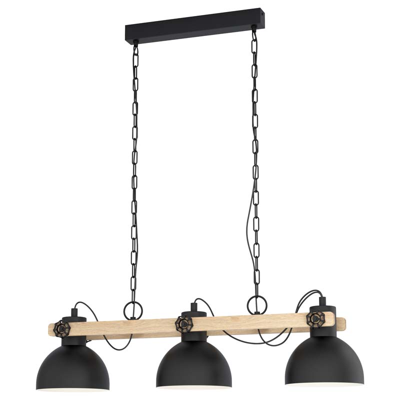 EGLO 'LUBENHAM' PENDANT LIGHT 3xE27