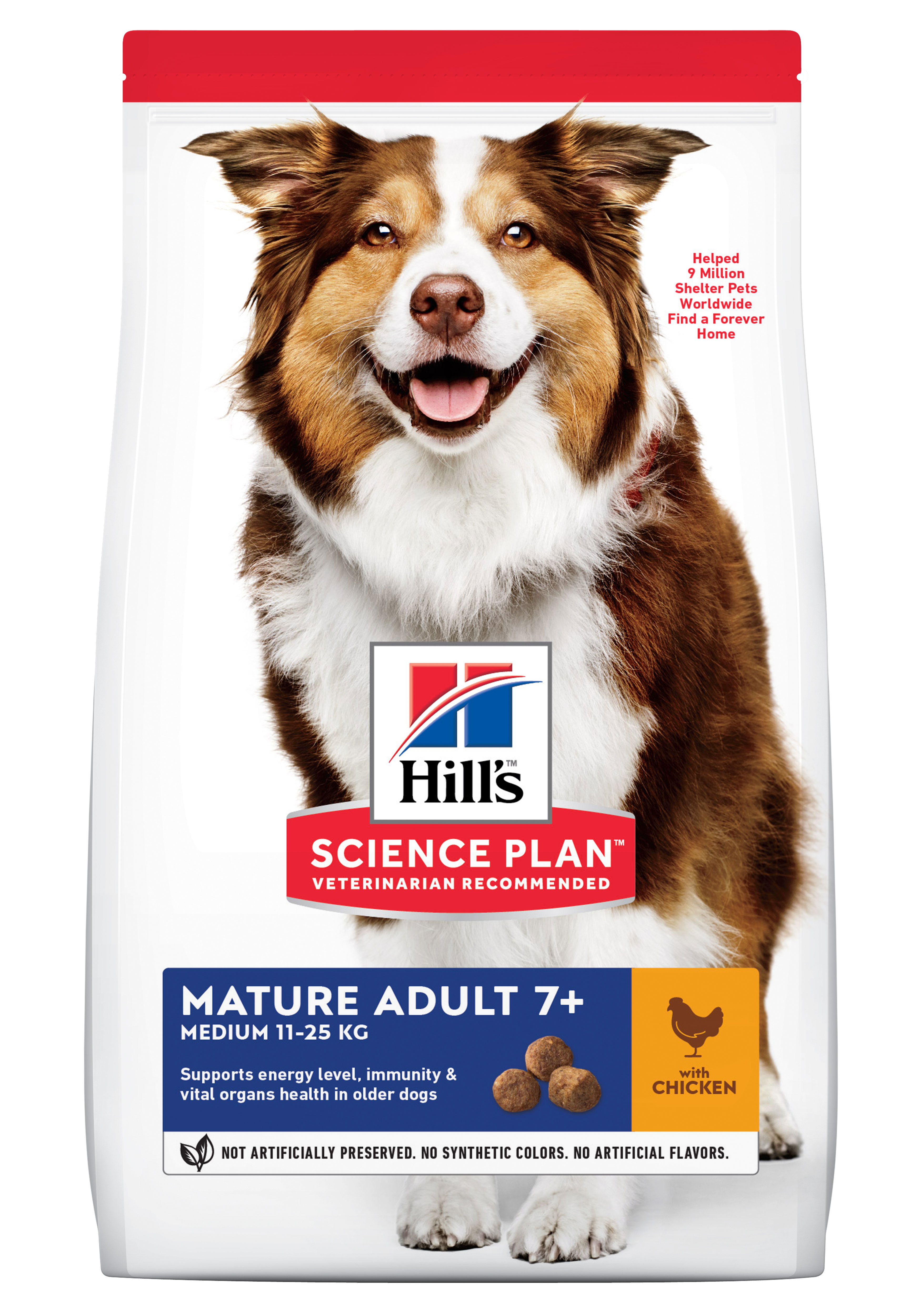 HILLS SCIENCE PLAN CANINE MATURE DOG MEDIUM CHICKEN 14KG