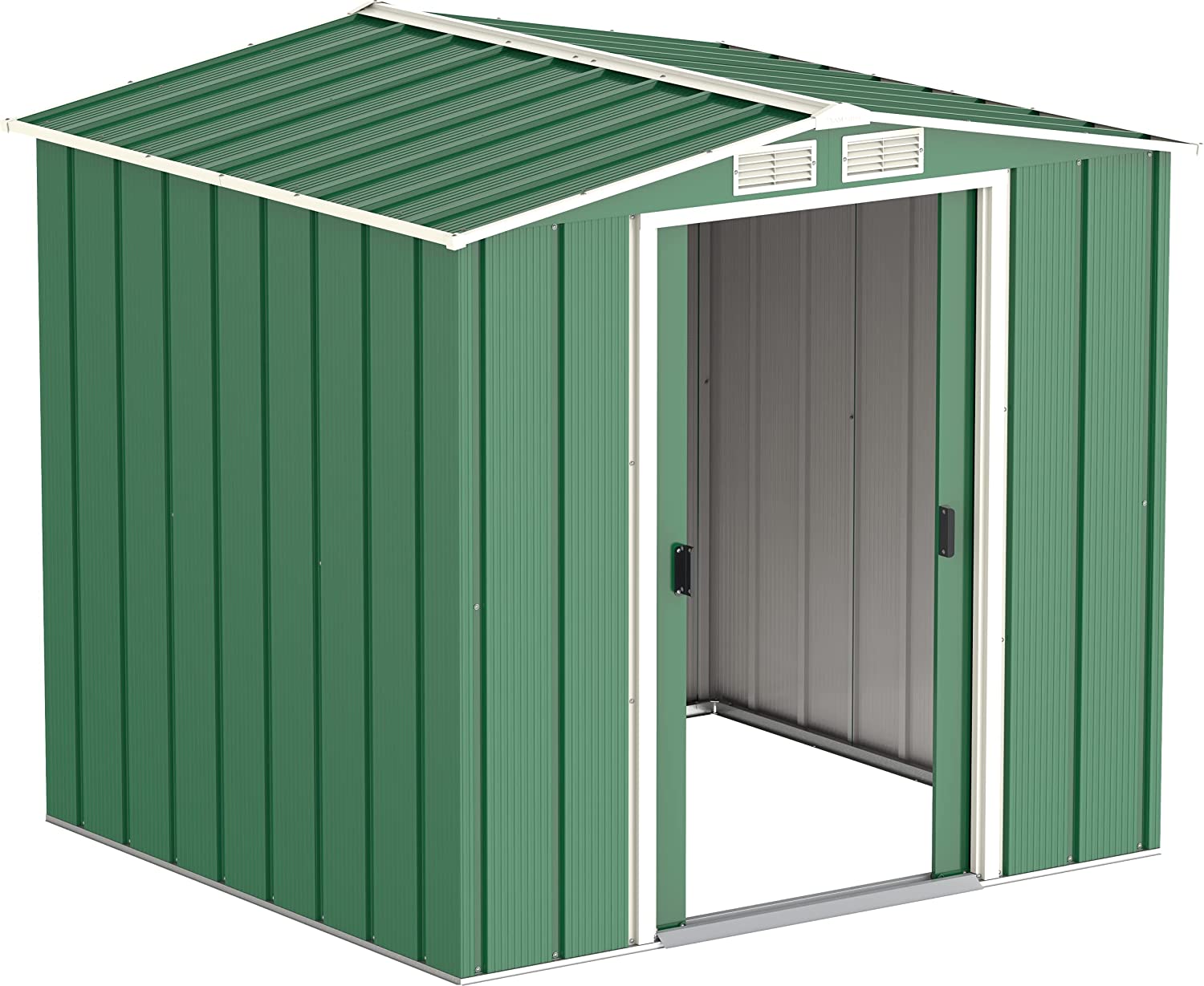  DURAMAX ECO METAL SHED 6X4FT GREEN