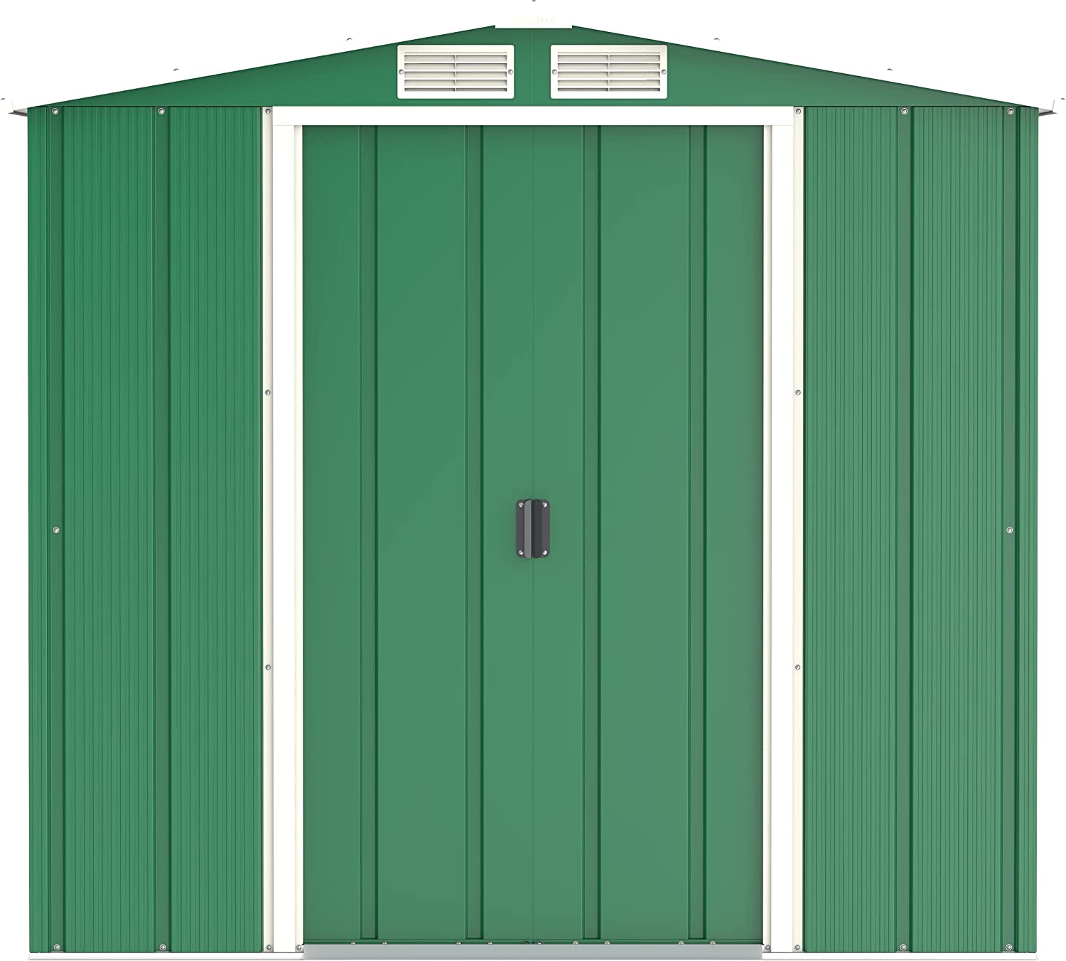  DURAMAX ECO METAL SHED 6X4FT GREEN