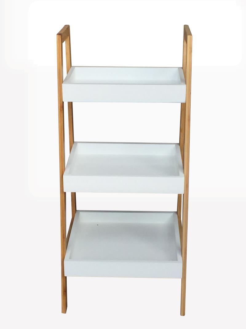 TOKYO 3 TIER SHELF MDF+BAMBOO