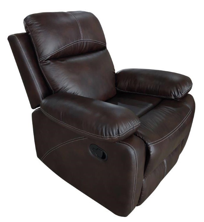 HELEN LV679 RECLINER CHAIR BROWN 90X98X101CM