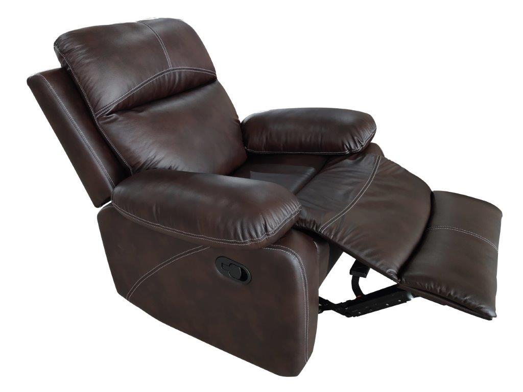 HELEN LV679 RECLINER CHAIR BROWN 90X98X101CM