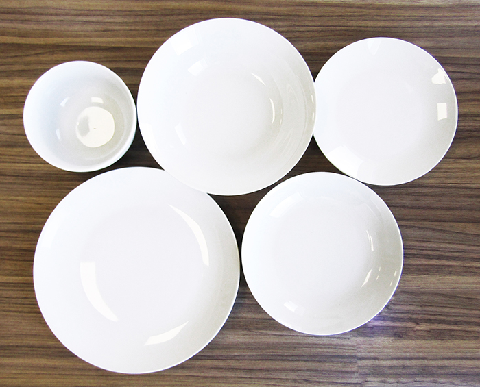 LIFESTYLE PLATTER PORCELAIN WHITE 30CM