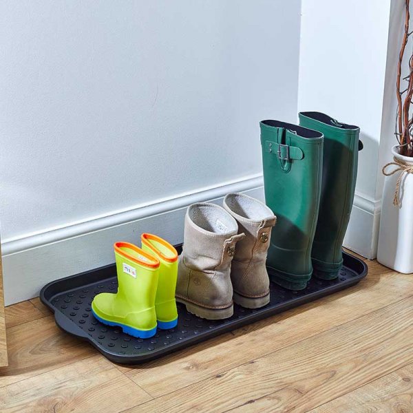 SMART TIDY TRAY 74X37X3CM BLACK