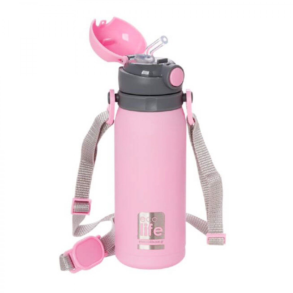 ECOLIFE KIDS THERMOS PINK 450ML