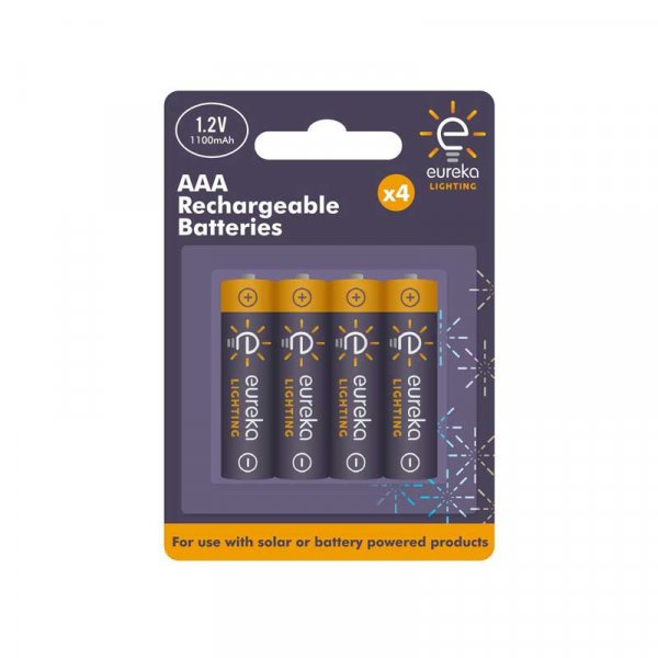 SMART RECHARGEABLE BATTERIES 3A 4PCS