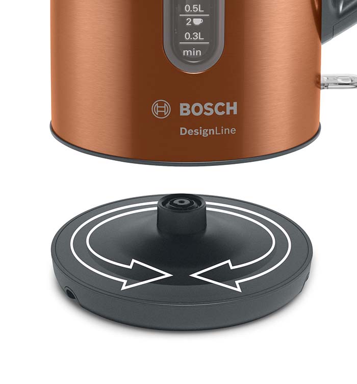 BOSCH TWK4P439 KETTLE 1.7L COPPER 2.4KW