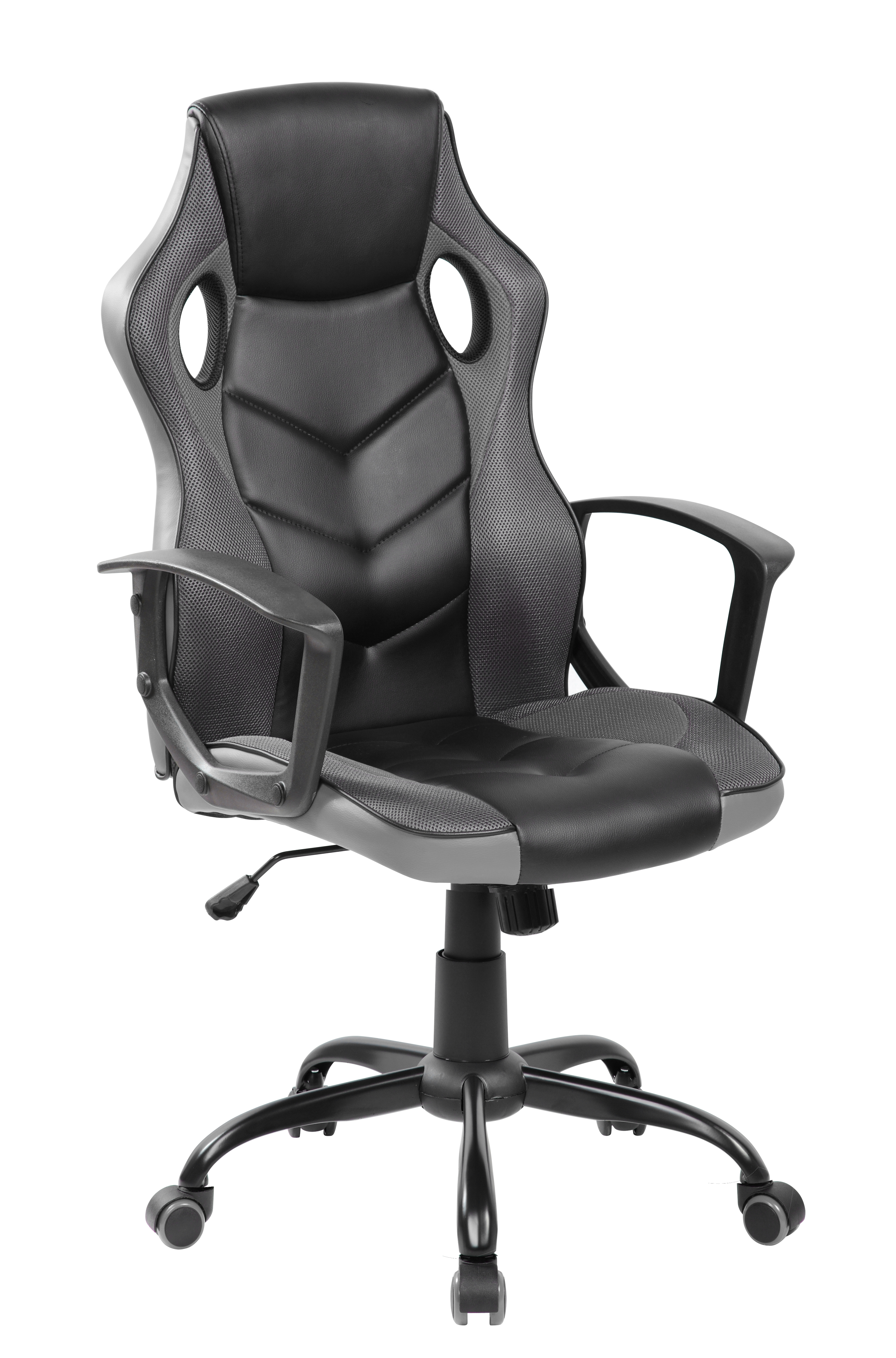 OMEGA OFFICE CHAIR BLACK/GREY 61X60.5X106-118CM