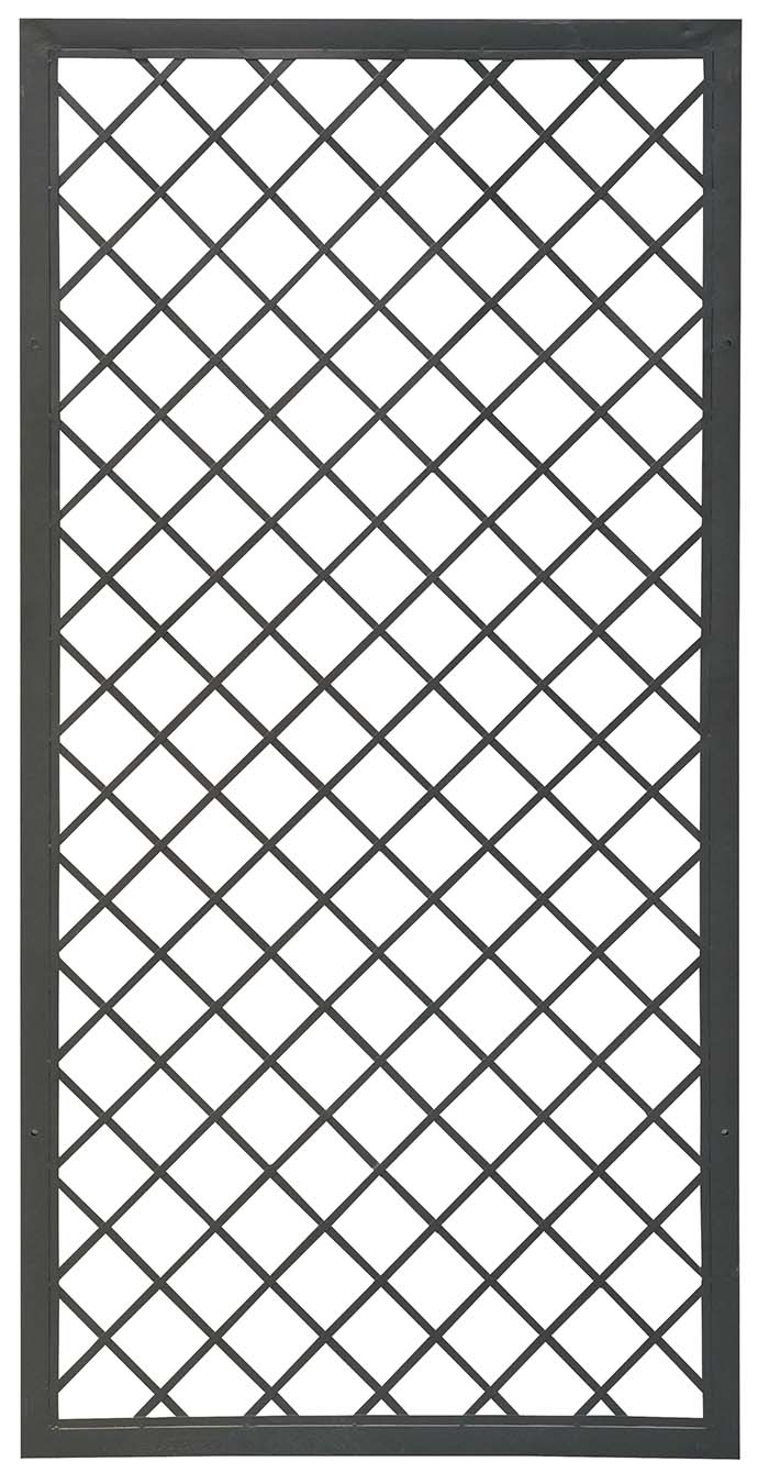 VERDEMAX ΜΕΤΑΛΛΙΚΟ ΚΑΦΑΣΩΤΟ 1.8M X 0.9M - ΑΝΘΡΑΚΙ ANTHRACITE