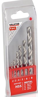 KREATOR 6 HSS DRILL SET