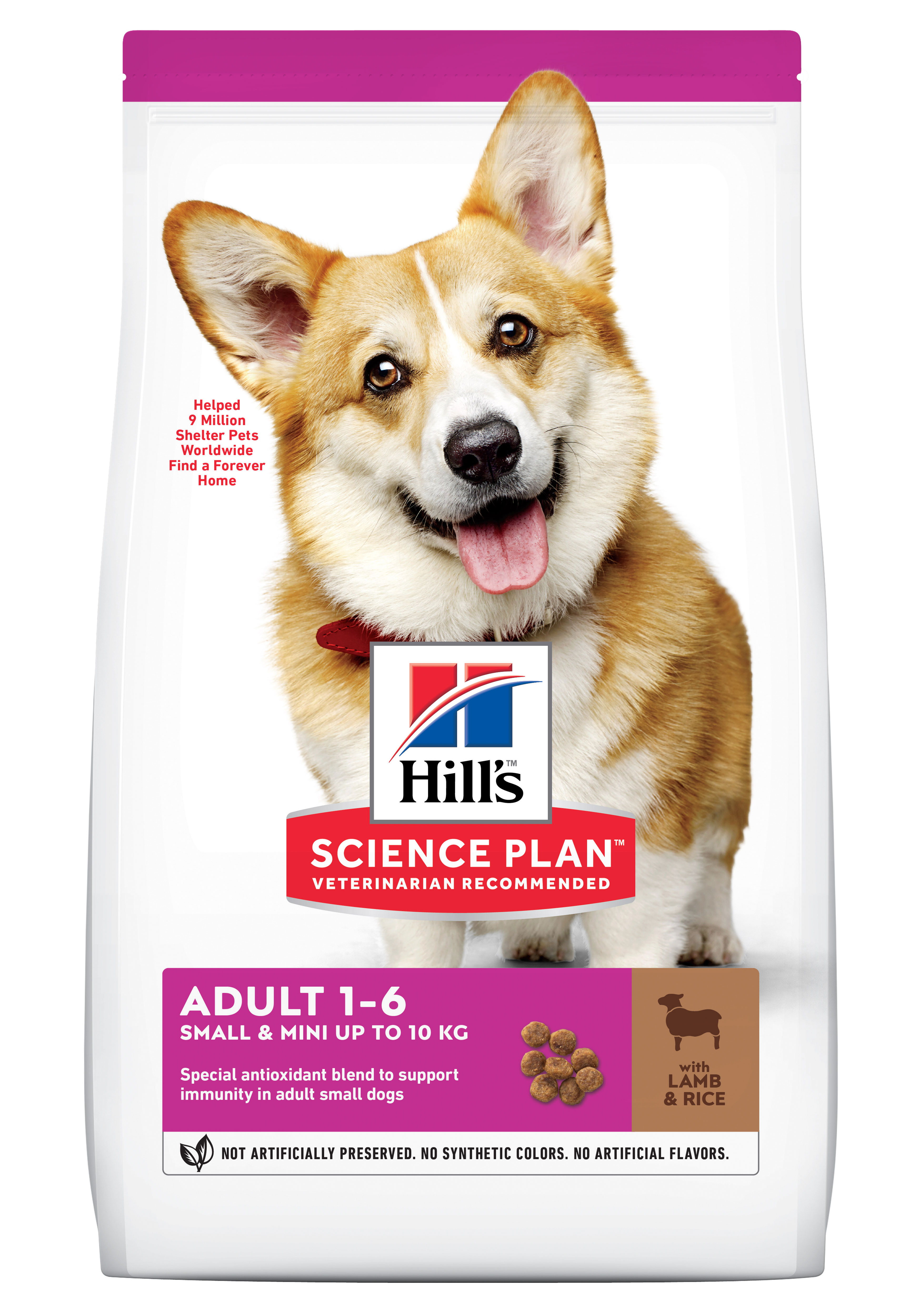 HILLS SCIENCE PLAN CANINE ADULT DOG SMALL & MINI LAMB & RICE 6KG