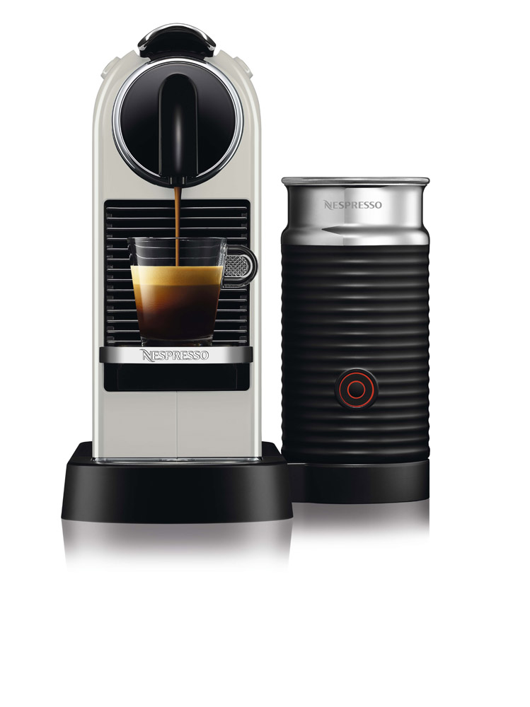 NESPRESSO D123 CITIZ&MILK COFFEE MACHINE WHITE