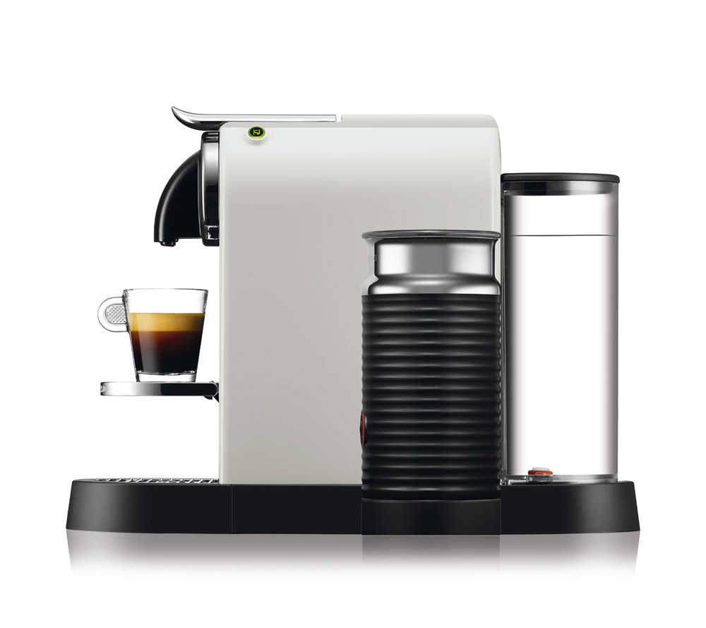 NESPRESSO D123 CITIZ&MILK COFFEE MACHINE WHITE