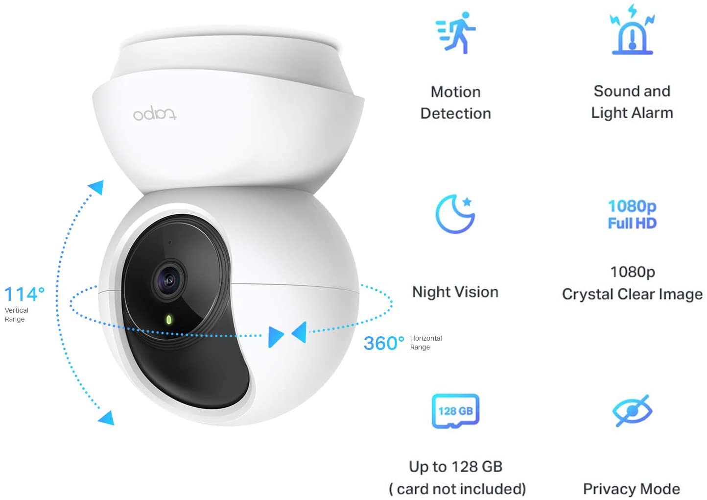 TP-LINK TAPO C200 1080p HOME SECURITY WI-FI CAMERA