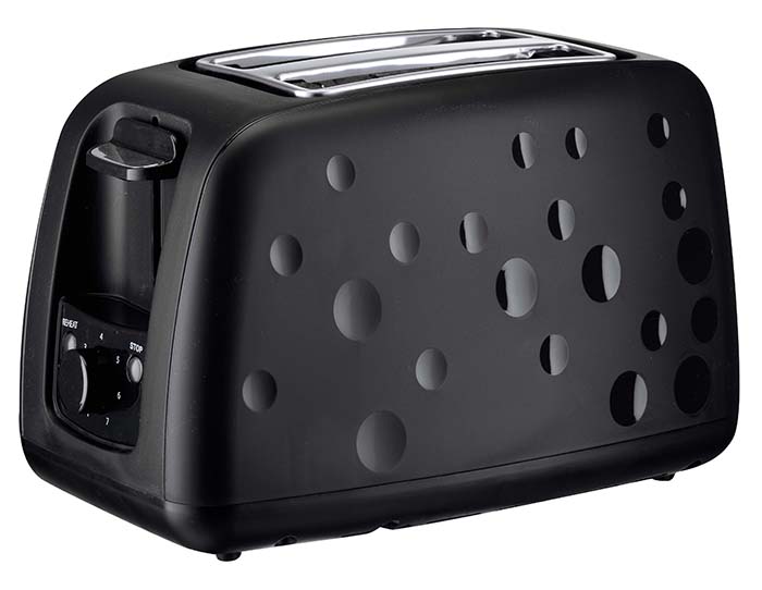 MATESTAR PLM-847BK TWO SLICE TOASTER 930W