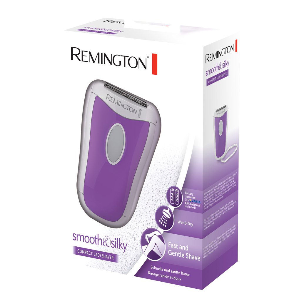 REMINGTON WSF4810 SMOOTH & SILKY COMPACT LADY SHAVER