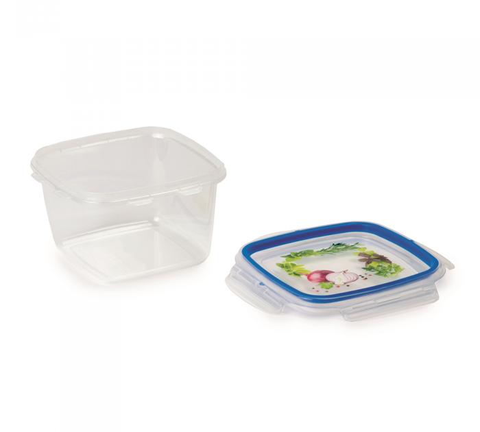 SNIPSLOCK FOOD CONTAINER SQUARE 1L 3PCS