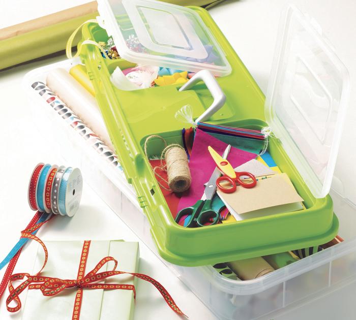 SNIPS MULTI STORAGE BOX 5 COMPARTMENTS  74.5X28X13.5CM